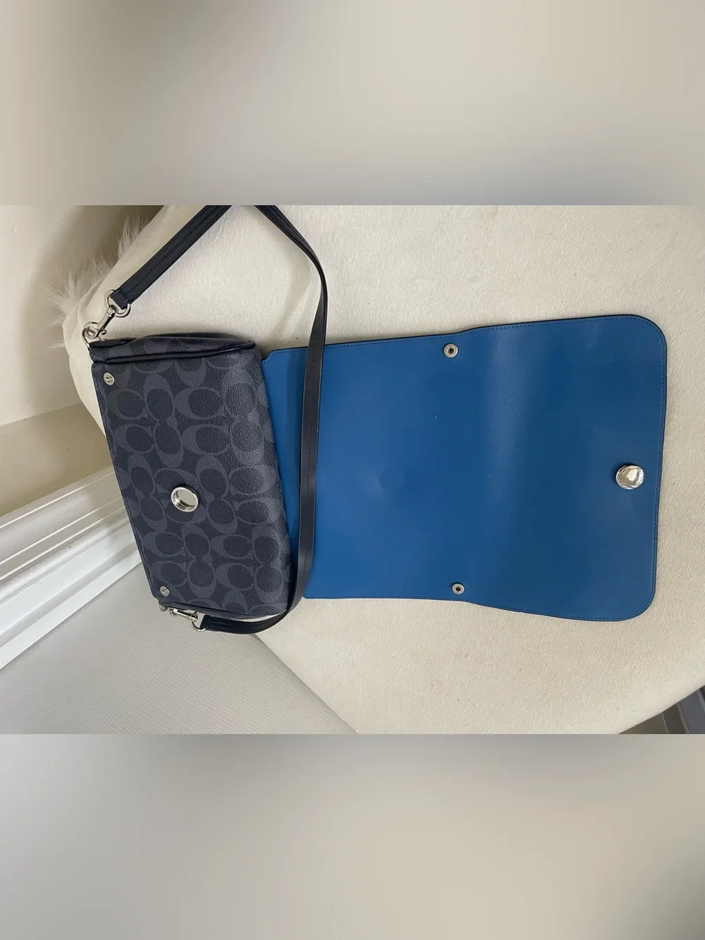 Coach crossbody featuring
